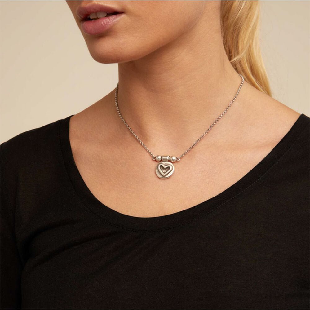 UNOde50 Sterling Silver - Plated Heart Charm - MococoUNOde50CHA0140MTL0000UCharms