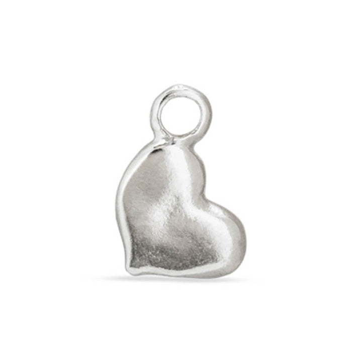 UNOde50 Sterling Silver - Plated Heart Piercing Charm - MococoUNOde50CHP0035MTL0000UCharms