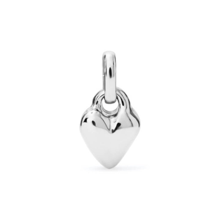 UNOde50 Sterling Silver - Plated Heart - Shaped Charm - MococoUNOde50CHA0252MTL0000UCharms