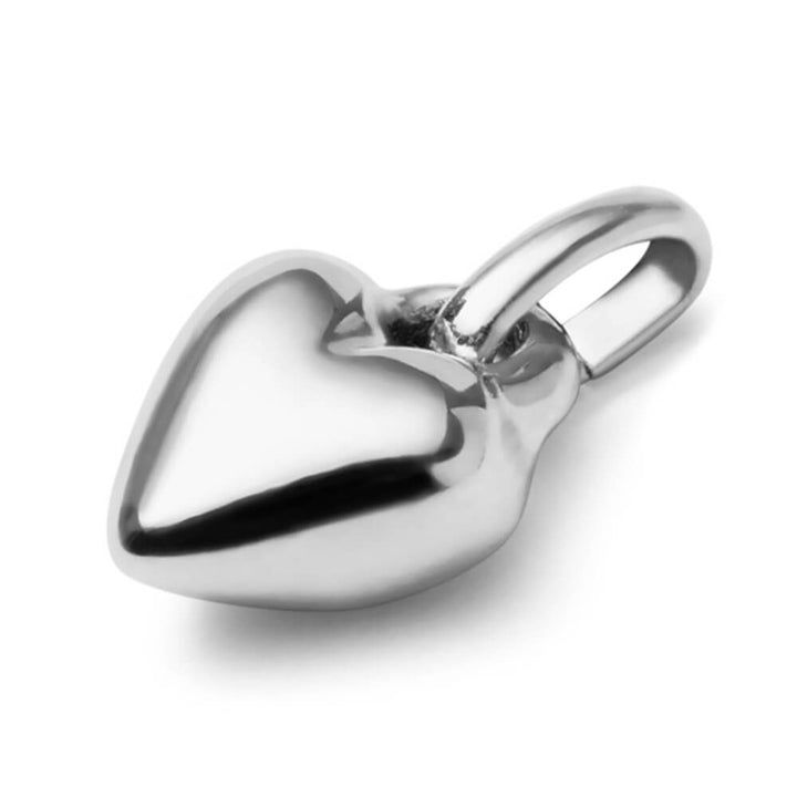 UNOde50 Sterling Silver - Plated Heart - Shaped Charm - MococoUNOde50CHA0252MTL0000UCharms