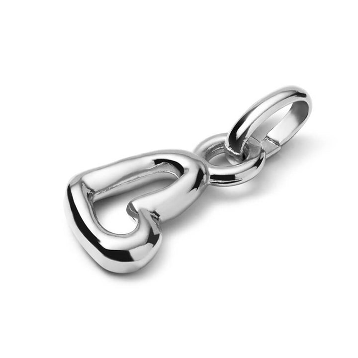 UNOde50 Sterling Silver - Plated Heart - Shaped Charm - MococoUNOde50CHA0253MTL0000UCharms