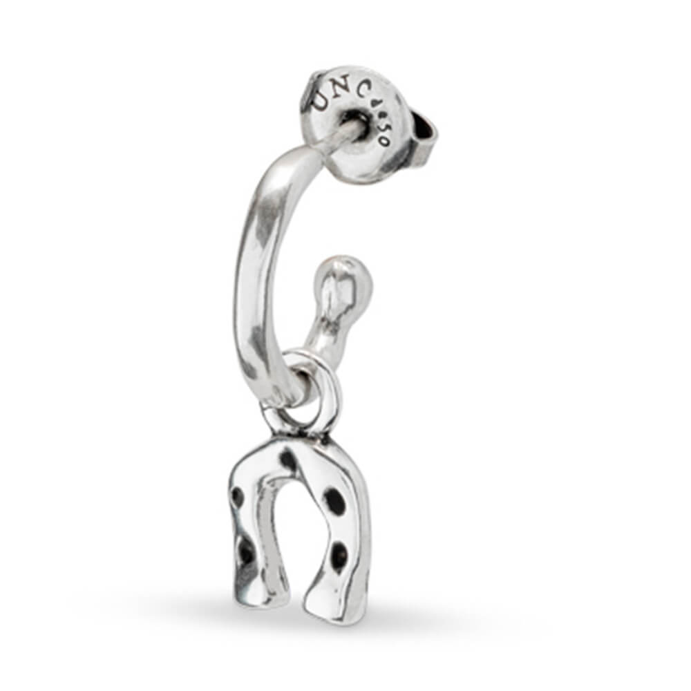 UNOde50 Sterling Silver - Plated Horseshoe Piercing Charm - MococoUNOde50CHP0031MTL0000UCharms