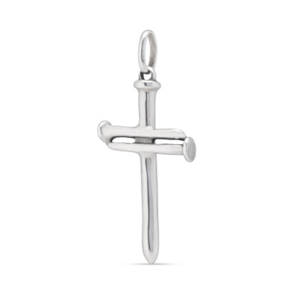 UNOde50 Sterling Silver - Plated Large Sized Cross Charm - MococoUNOde50CHA0146MTL0000UCharms