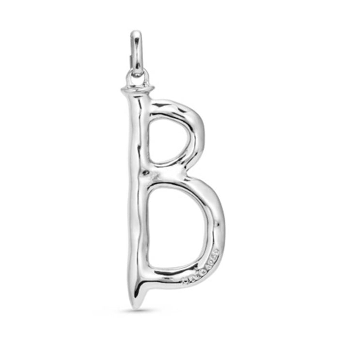 UNOde50 Sterling Silver - Plated Letter B Pendant - MococoUNOde50CHA0002MTL0000UCharms