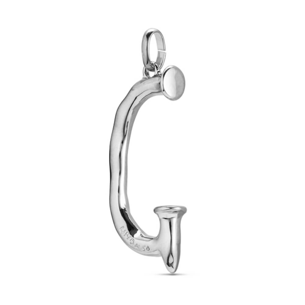 UNOde50 Sterling Silver - Plated Letter G Pendant - MococoUNOde50CHA0007MTL0000UCharms