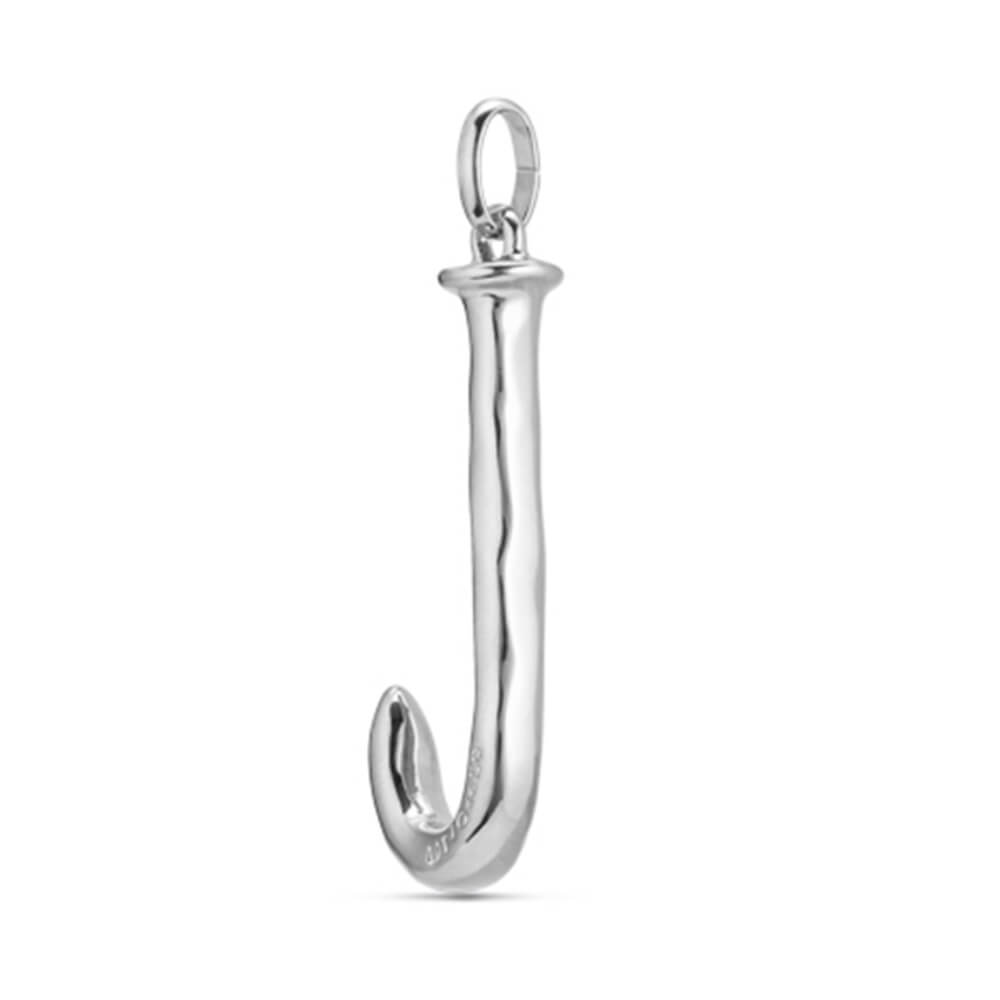 UNOde50 Sterling Silver - Plated Letter J Pendant - MococoUNOde50CHA0010MTL0000UCharms