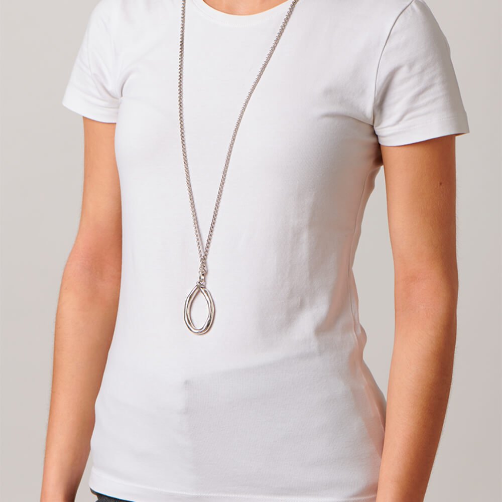 UNOde50 Sterling Silver - Plated Letter O Pendant - MococoUNOde50CHA0015MTL0000UCharms