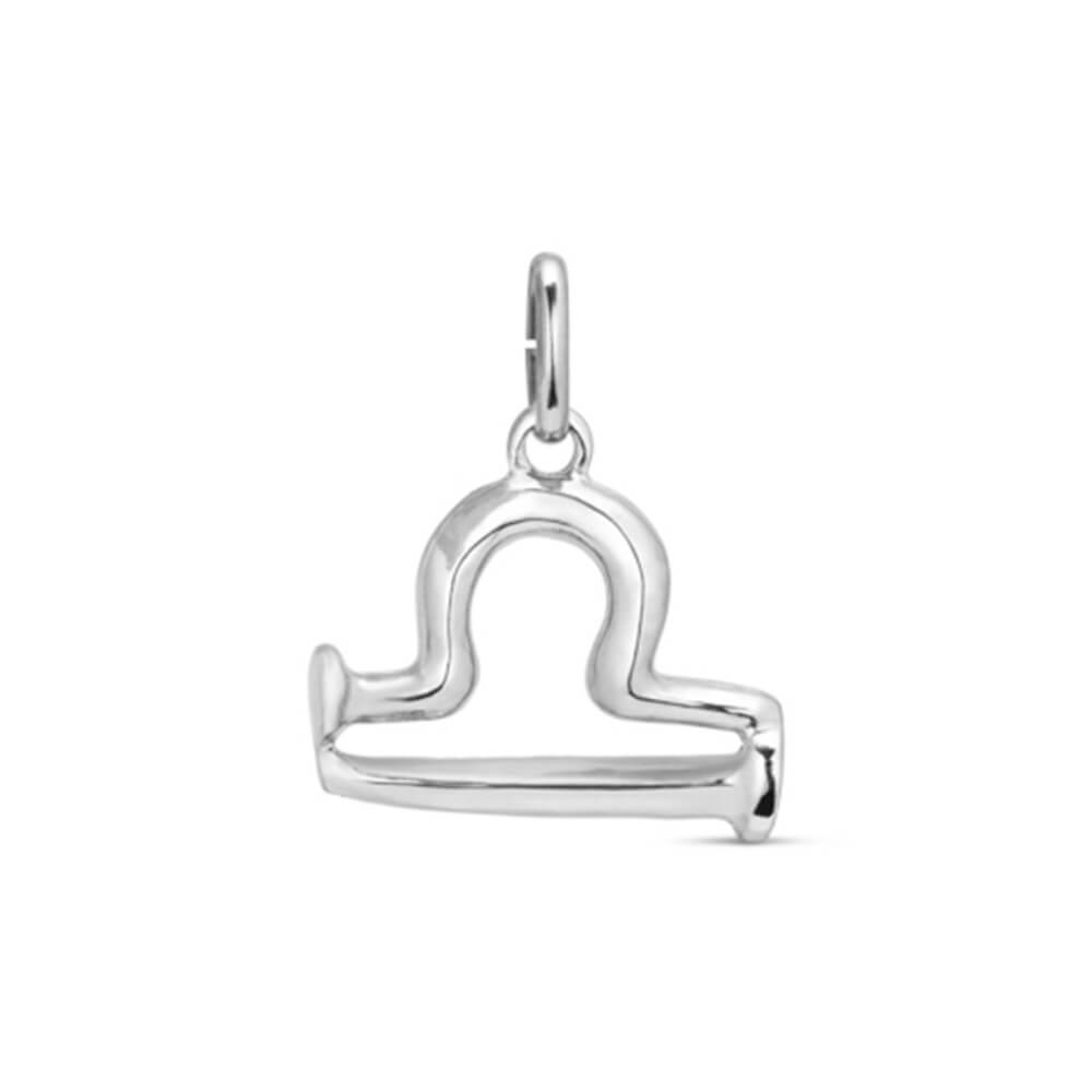 UNOde50 Sterling Silver - Plated Libra Shaped Charm - MococoUNOde50CHA0202MTLLIB0UCharms
