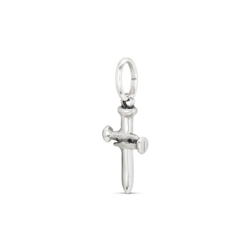 UNOde50 Sterling Silver - Plated Medium Sized Cross Charm - MococoUNOde50CHA0145MTL0000UCharms