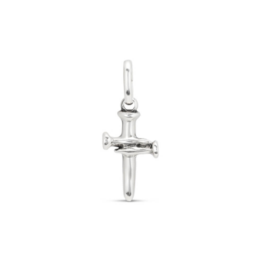 UNOde50 Sterling Silver - Plated Medium Sized Cross Charm - MococoUNOde50CHA0145MTL0000UCharms
