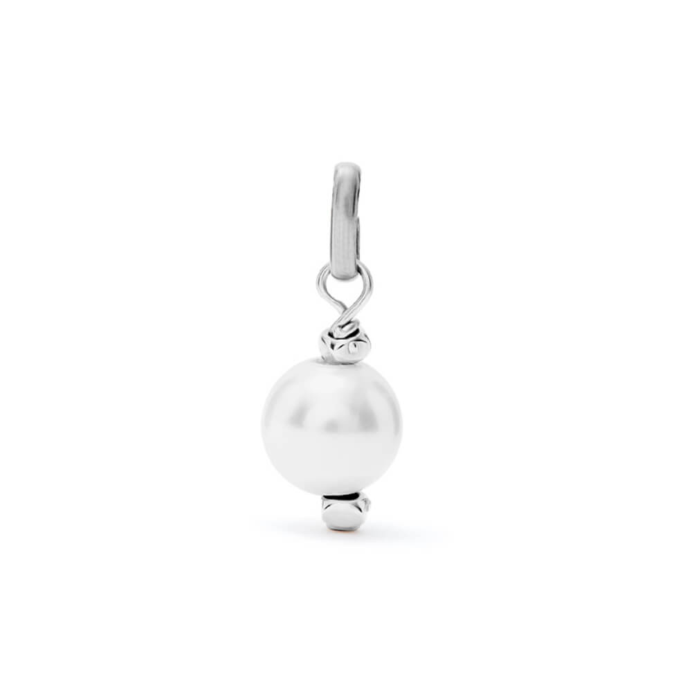 UNOde50 Sterling Silver - Plated Pearl Charm - MococoUNOde50CHA0266MTL0000UCharms