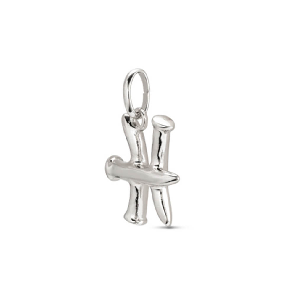 UNOde50 Sterling Silver - Plated Pisces Shaped Charm - MococoUNOde50CHA0207MTLPIS0UCharms