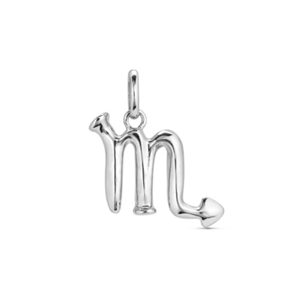 UNOde50 Sterling Silver - Plated Scorpio Shaped Charm - MococoUNOde50CHA0203MTLESC0UCharms