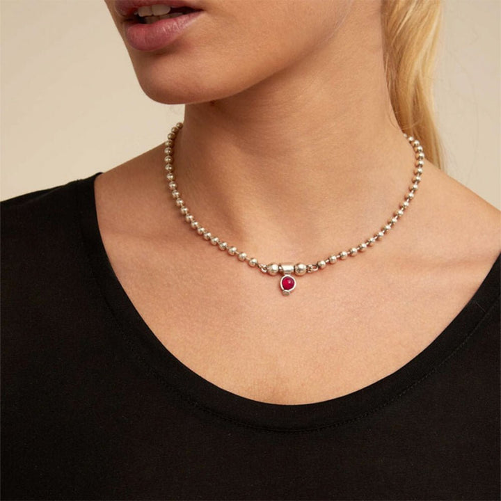 UNOde50 Sterling Silver - Plated Short Necklace - MococoUNOde50COL1484MTL0000UNecklaces