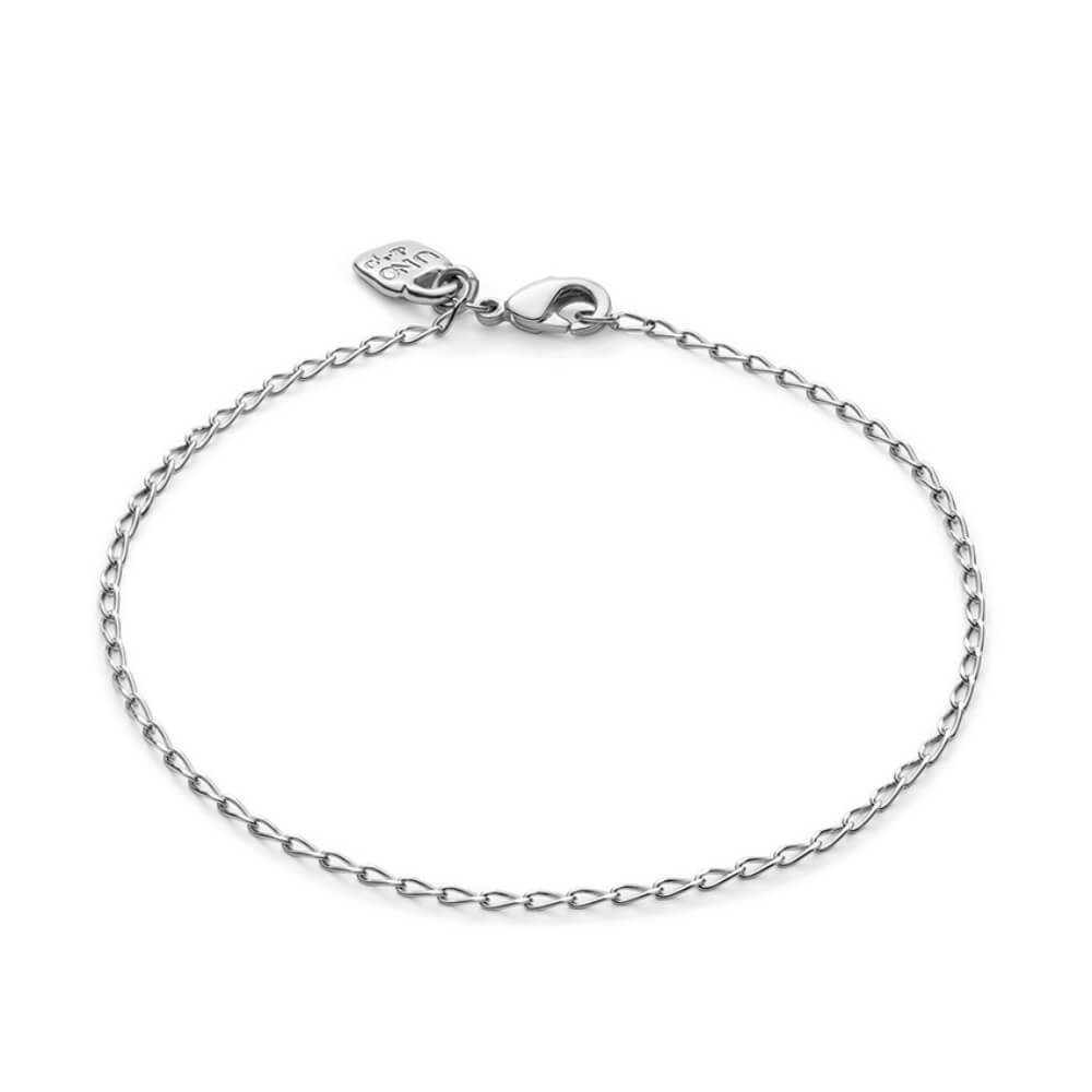 UNOde50 Sterling Silver - Plated Small Charm Link Bracelet - MococoUNOde50PUL2501MTL0000MBracelets