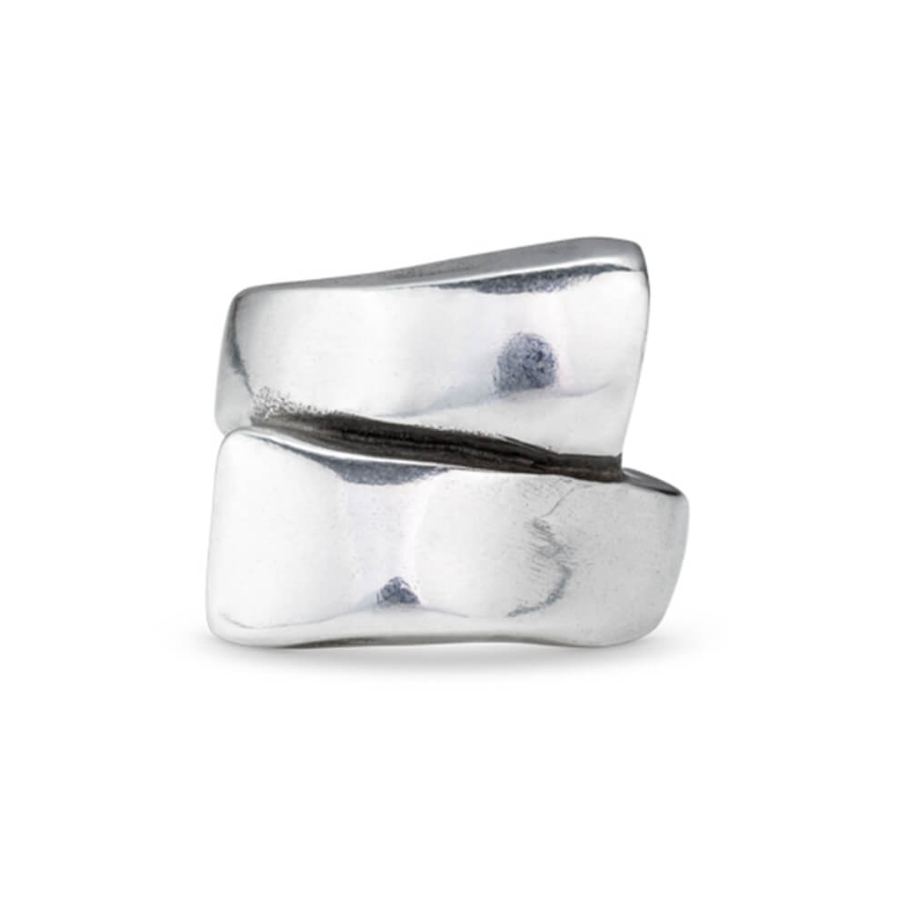 UNOde50 Sterling Silver - Plated Spiral Ring - MococoUNOde50ANI0316MTL0000LRings