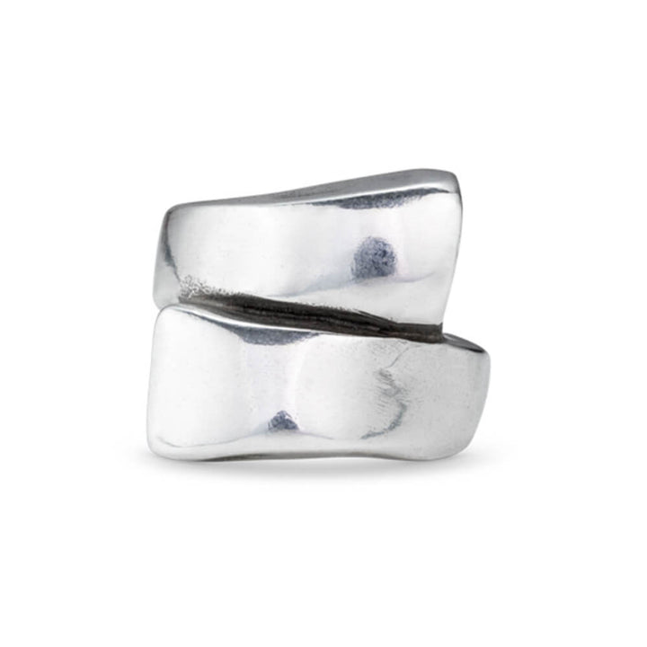 UNOde50 Sterling Silver - Plated Spiral Ring - MococoUNOde50ANI0316MTL0000LRings