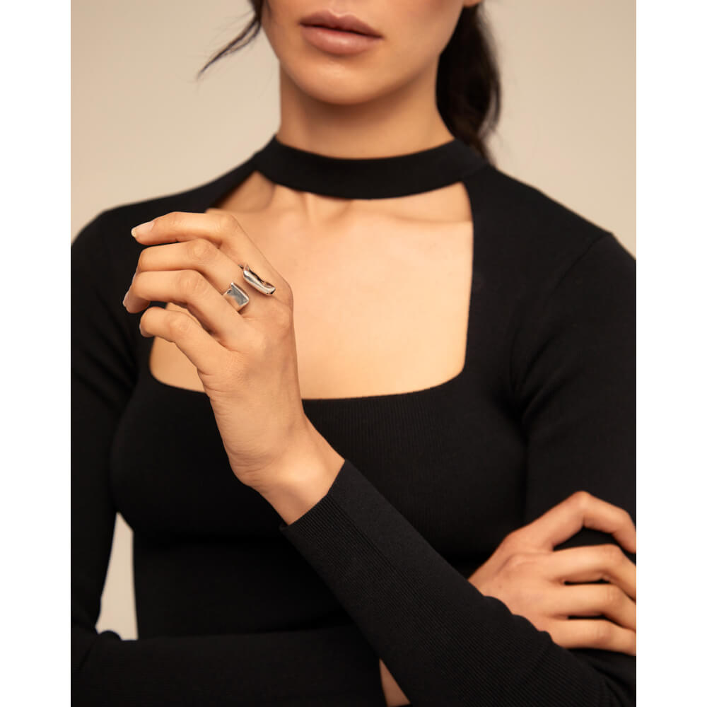 UNOde50 Sterling Silver - Plated Split Ring - MococoUNOde50ANI0248Rings