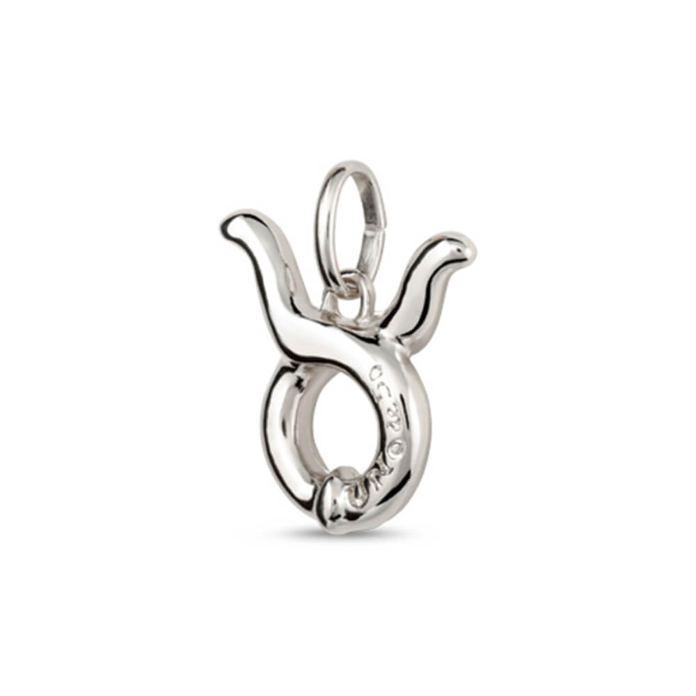 UNOde50 Sterling Silver - Plated Taurus Shaped Charm - MococoUNOde50CHA0197MTLTAU0UCharms