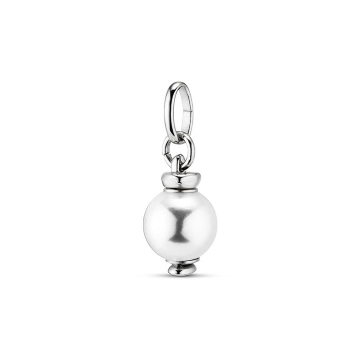 UNOde50 Sterling Silver - Plated White Pearl Charm - MococoUNOde50CHA0080BPLMTL0UCharms