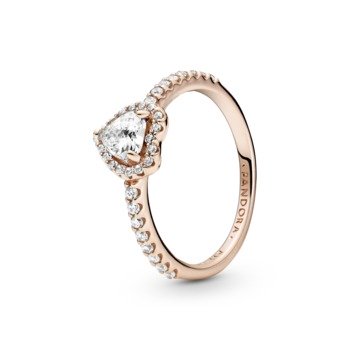 Pandora Elevated Heart Ring (188421C02-58)