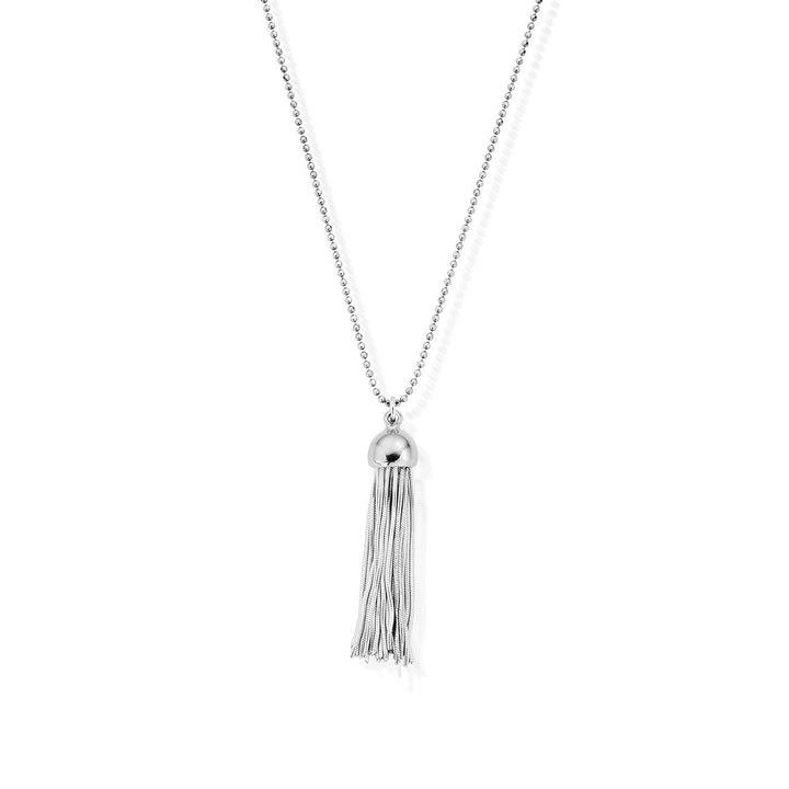 ChloBo Silver Cap Tassel Pendant Necklace - MococoChloBoSCDC211975060436641487Necklaces