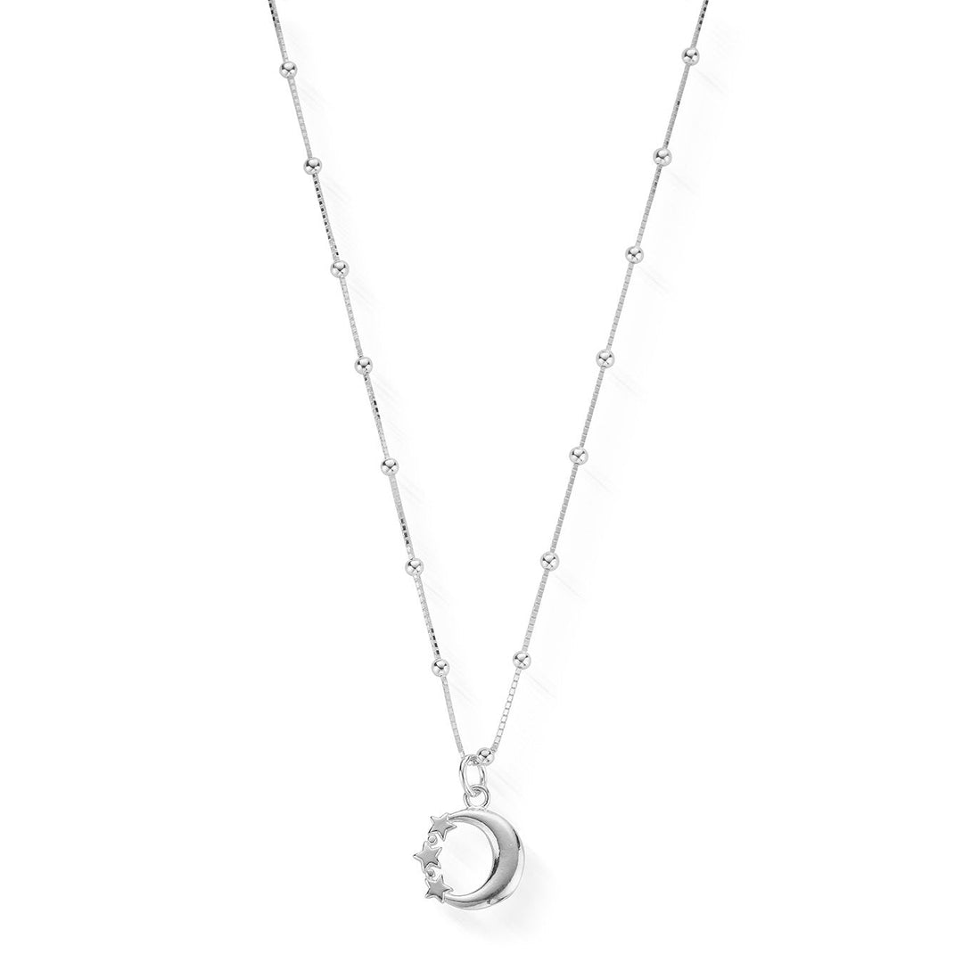 ChloBo Silver Newbie Moon and Star Necklace - MococoChloBoSNBB5805060441658852Necklaces