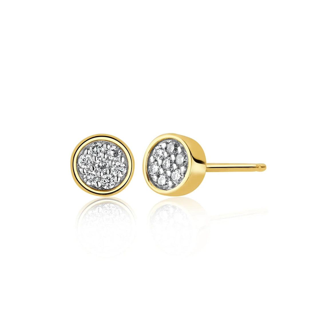 Clogau 18ct Solid Gold Celebration Stud Earrings - MococoClogauGCLC03605051537380030Earrings
