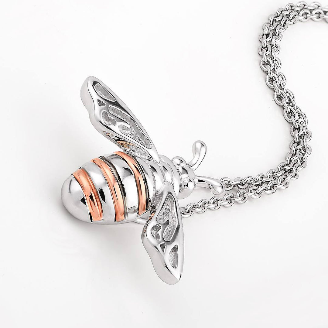 Clogau Silver Honey Bee Pendant Necklace - MococoClogau3SHNBP5051537290384Necklaces
