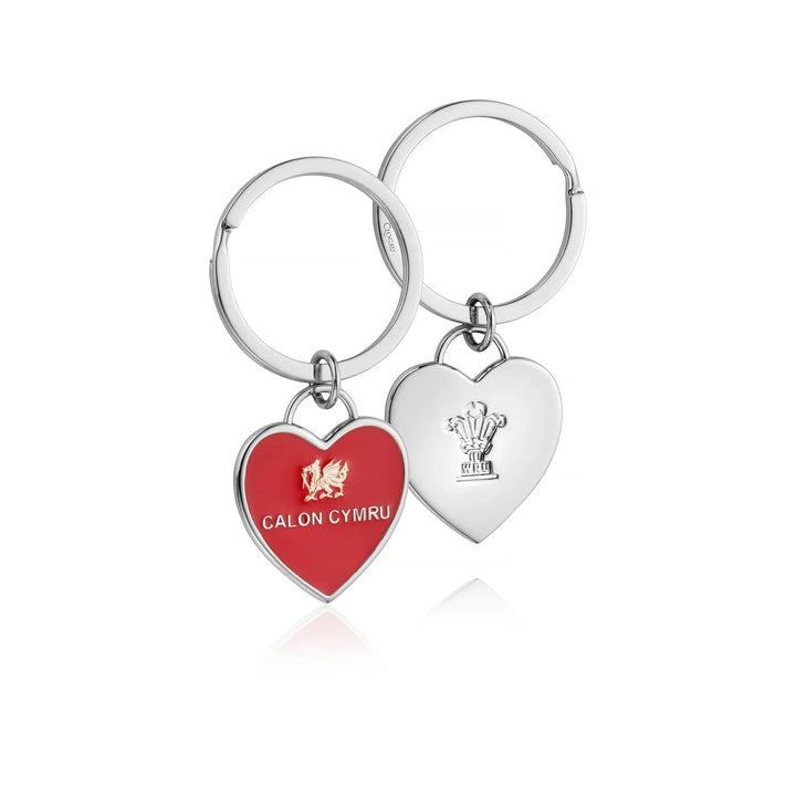 Clogau Silver WRU Welsh Heart Keyring - MococoClogau7WRUKR5051537380016Accessories