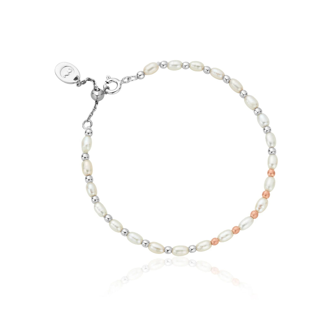Clogau Welsh Beachcomber Silver and Pearl Bracelet - MococoClogau3SBCH06295051537367819Bracelets