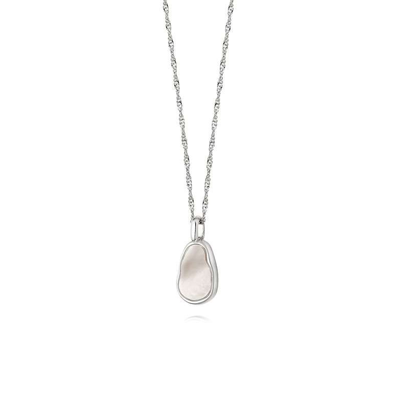 Daisy London Sterling Silver Isla Mother of Pearl Necklace - MococoDaisy LondonSN05_SLV5056104104705Necklaces