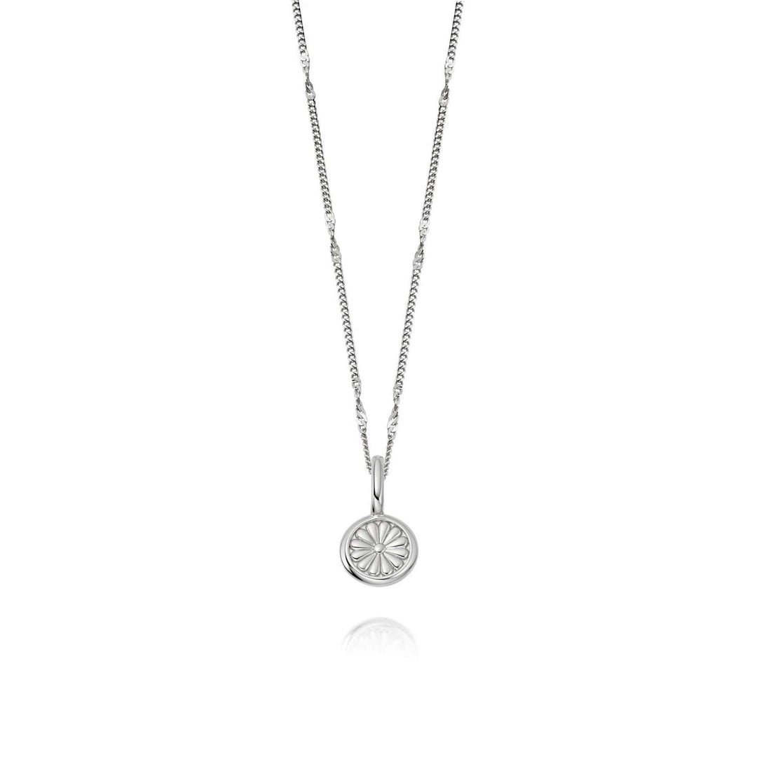 Daisy London Sterling Sliver Bloom Mini Pendant Necklace - MococoDaisy LondonDN01_SLVNecklaces