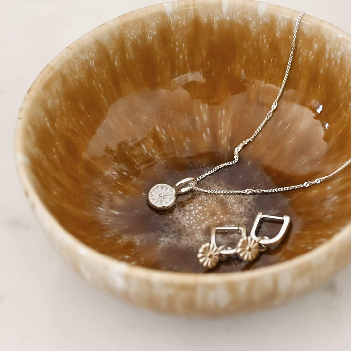Daisy London Sterling Sliver Bloom Mini Pendant Necklace - MococoDaisy LondonDN01_SLVNecklaces