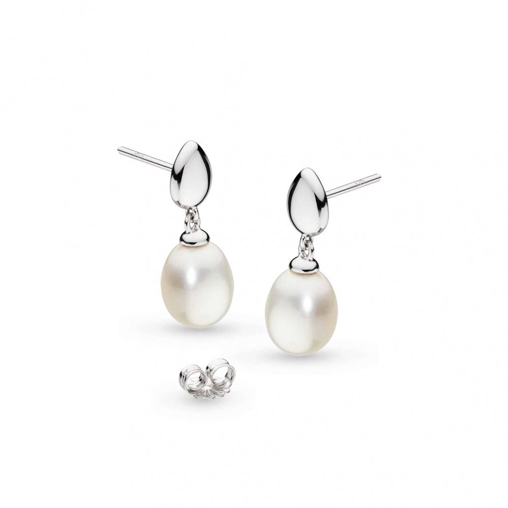 Kit Heath Silver Coast Pebble Pearl Droplet Earrings - MococoKit Heath50184FP5038159163197Earrings