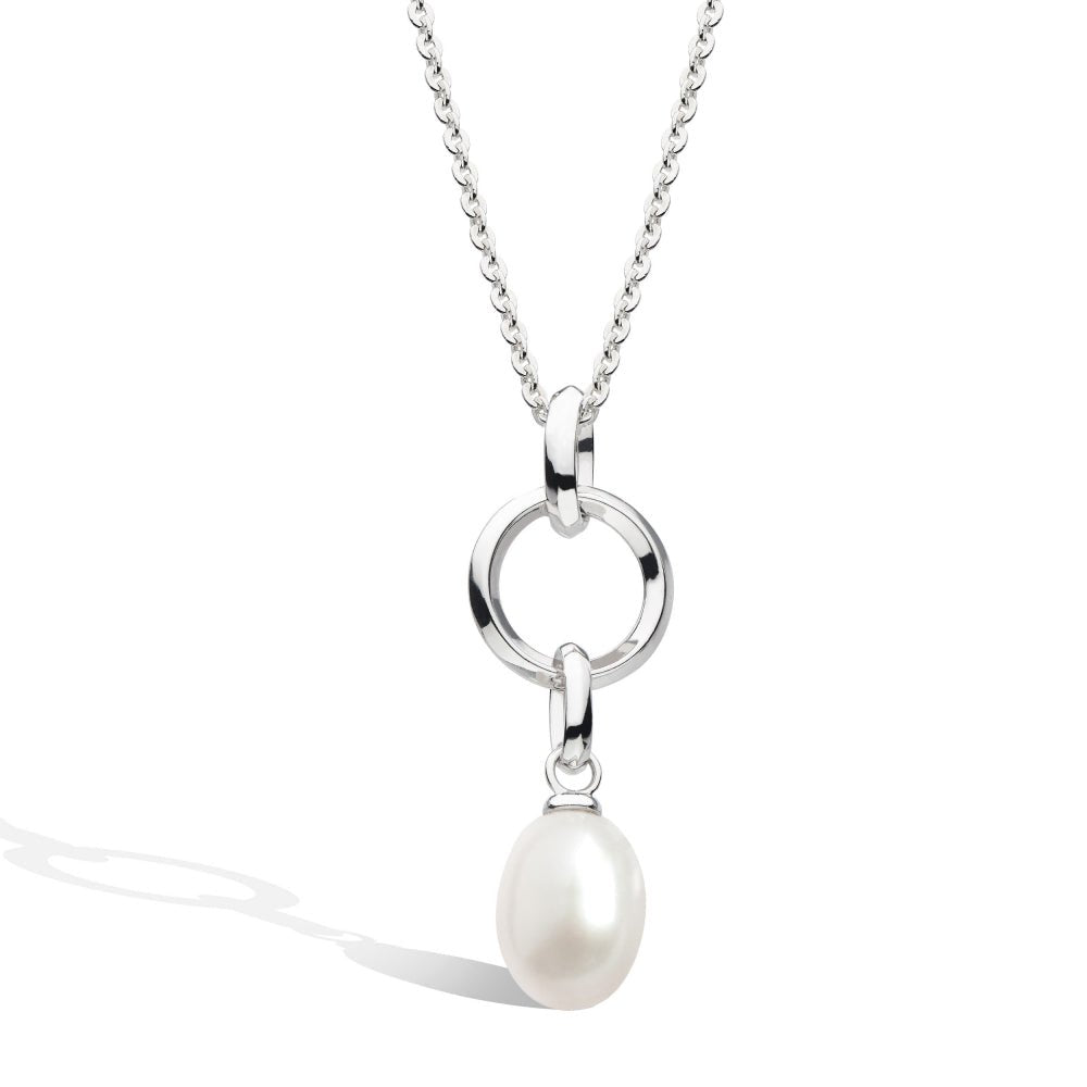 Kit Heath Silver Revival Astoria Pearl Drop Necklace - MococoKit Heath90431FP5038159161735Necklaces