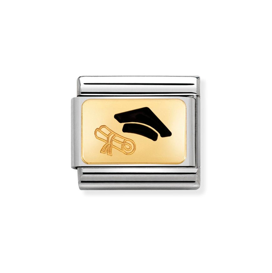 Nomination 18k Gold Classic Diploma Charm - MococoNomination030284/278033497429834Charms and Links