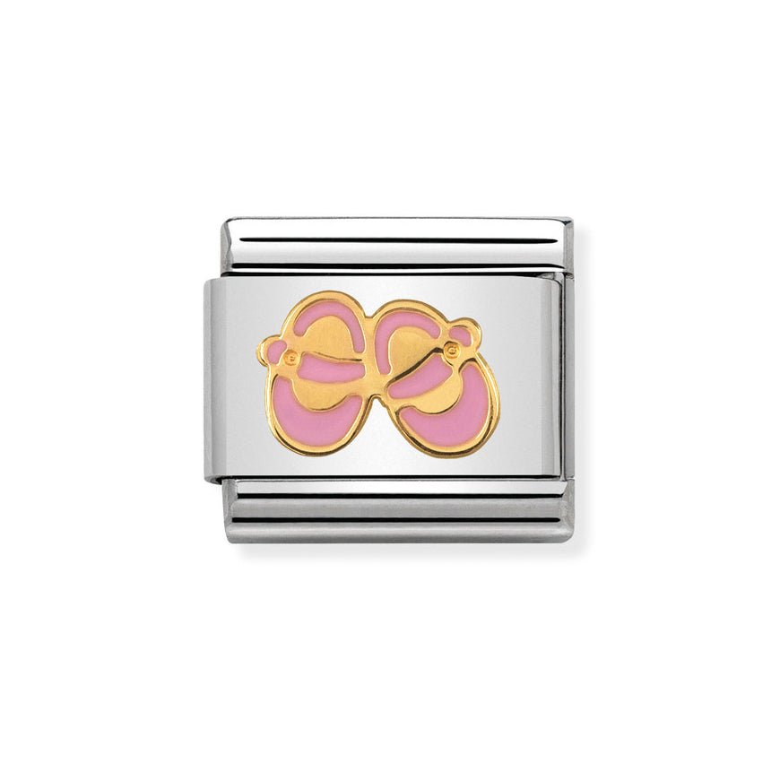 Nomination 18k Gold Classic Pink Shoes Charm - MococoNomination030242/378033497429681Charms and Links