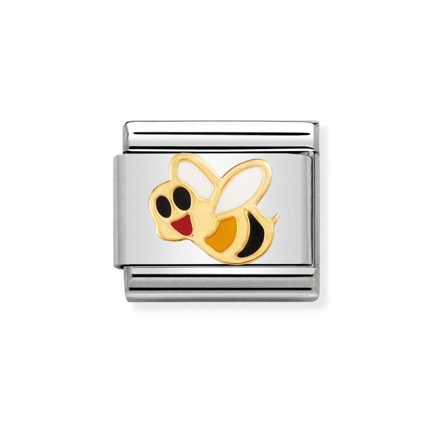 Nomination Classic 18ct Gold Bee Charm - MococoNomination030211/118033497014719Charms and Links