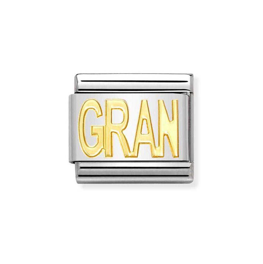 Nomination Classic 18ct Gold Gran Charm - MococoNomination030107/188033497328861Charms and Links