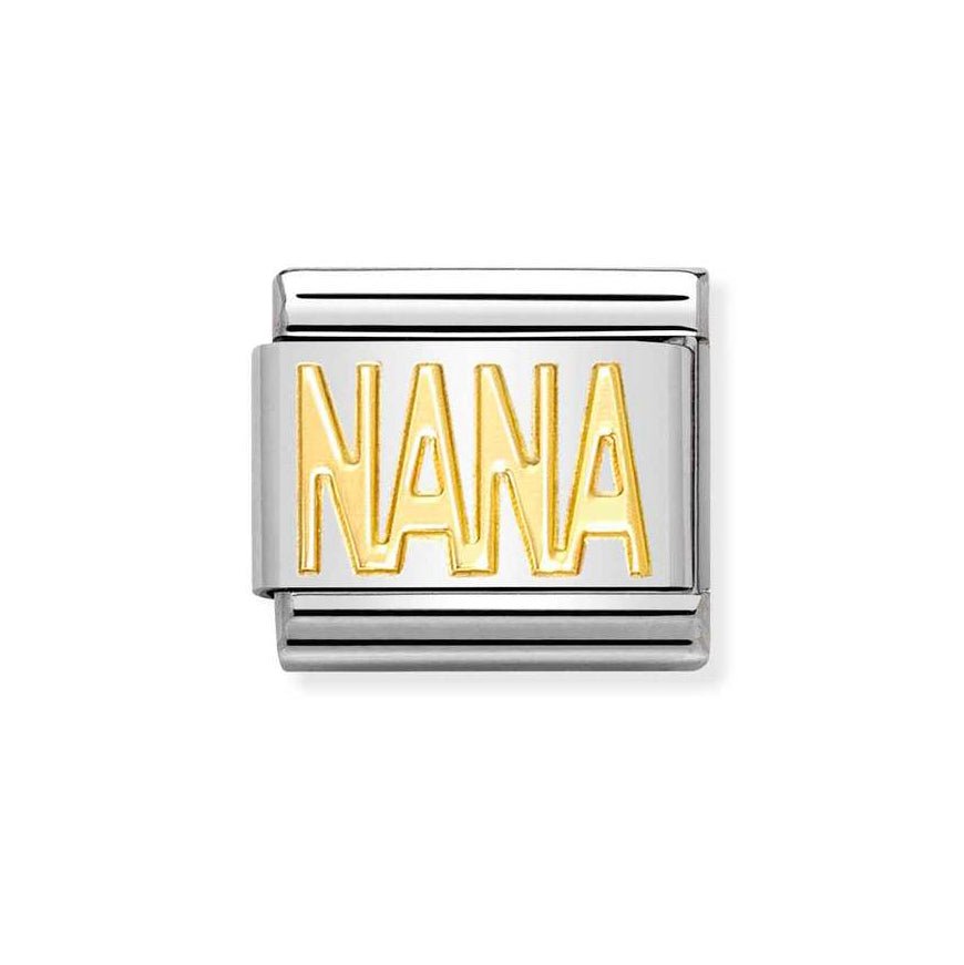 Nomination Classic 18ct Gold Nana Charm - MococoNomination030107/098033497011152Charms and Links