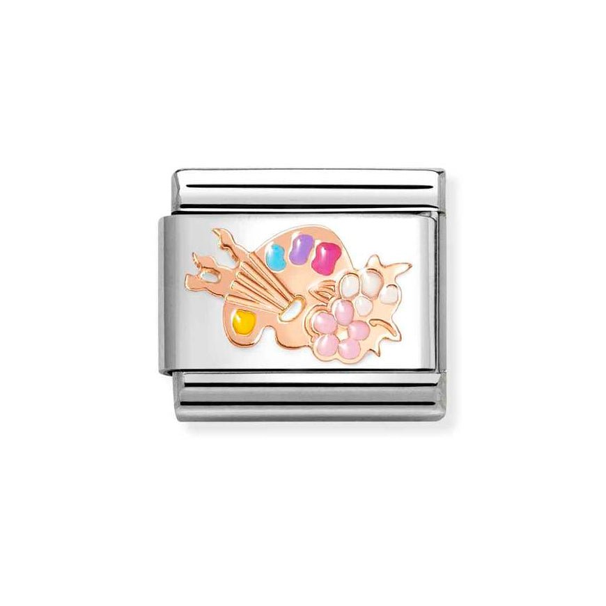 Nomination Classic 9K Rose Gold Colour Palette Charm - MococoNomination430202/308033497549587Charms and Links