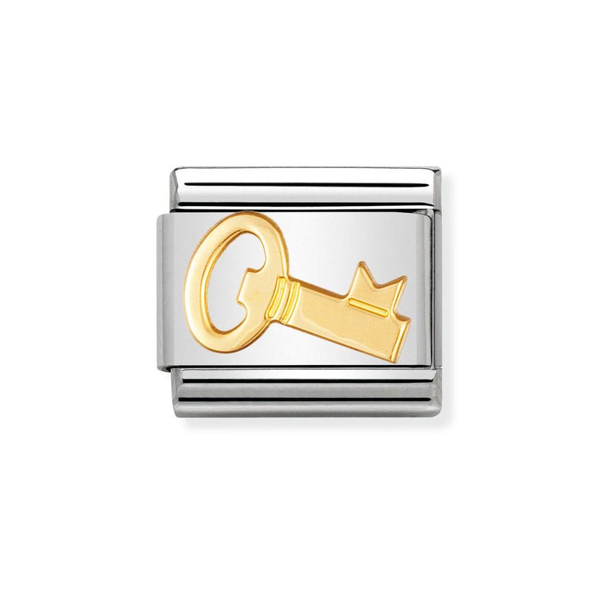Nomination Classic Gold Key Charm - MococoNomination030109/028033497036803Charms and Links