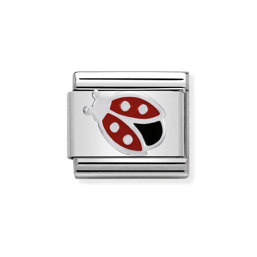 Nomination Classic Ladybird in Silver and Enamel Charm - MococoNomination330202/158033497332073Charms and Links