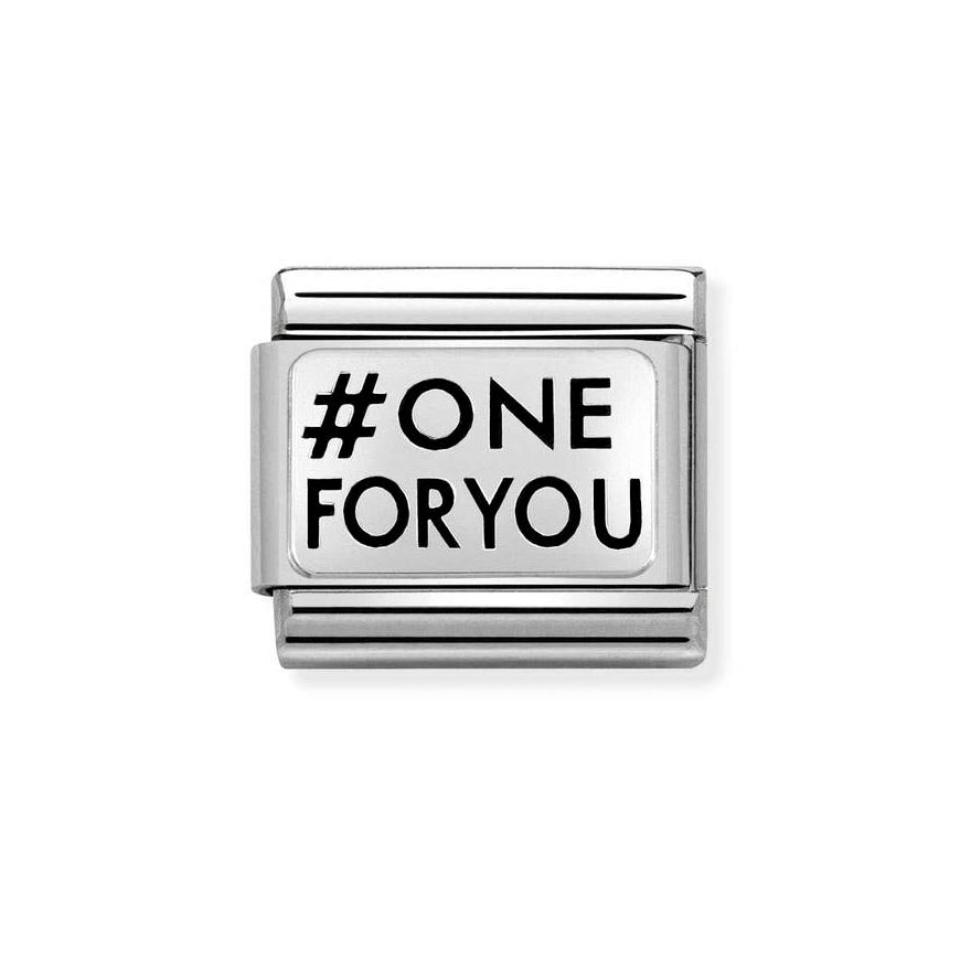 Nomination Classic One for You Charm - MococoNomination330109/298033497478375Charms and Links