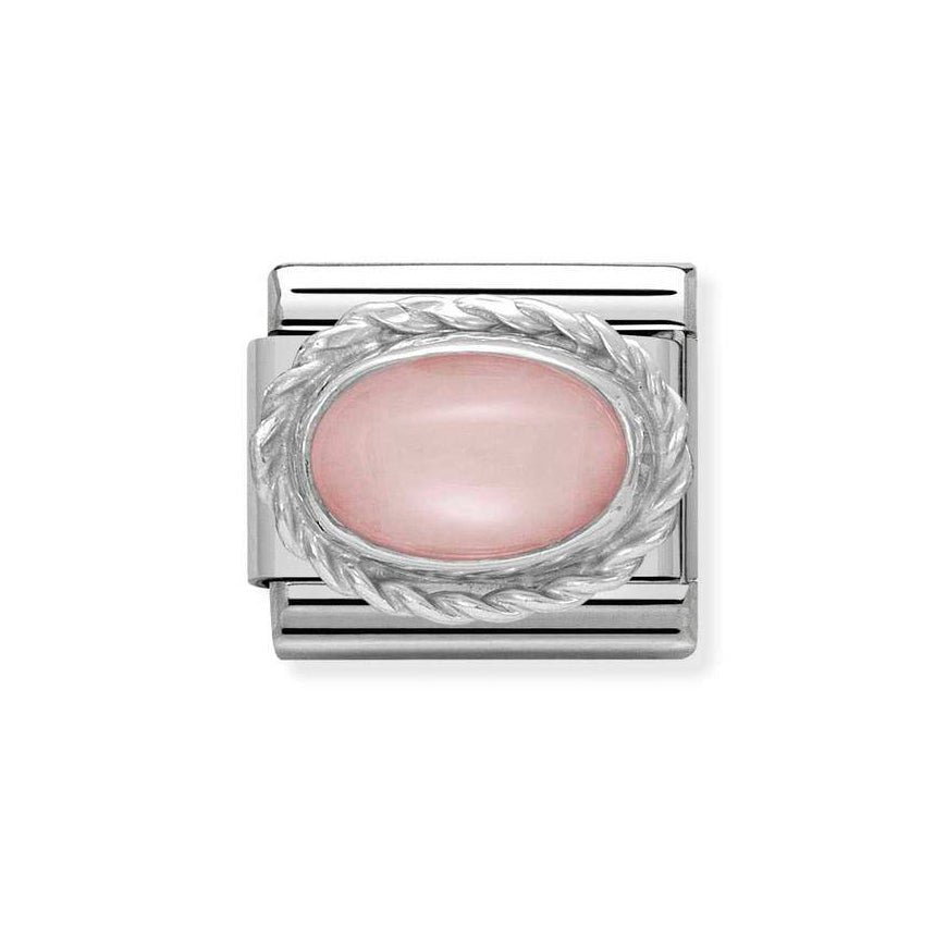 Nomination Classic Pink Opal Charm - MococoNomination330503/228033497483232Charms and Links