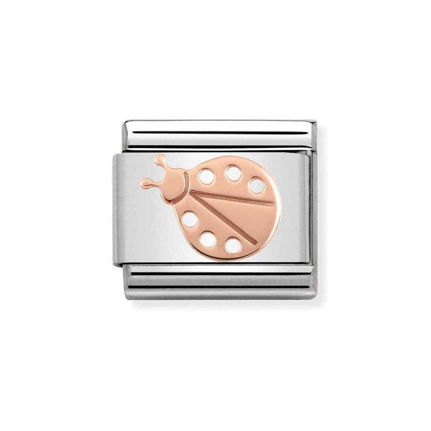 Nomination Classic Rose Gold Ladybug Charm - MococoNomination430104/078033497385444Charms and Links