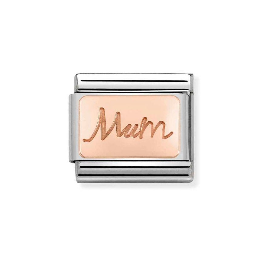 Nomination Classic Rose Gold Plated Mum Charm - MococoNomination430101/348033497430601Charms and Links