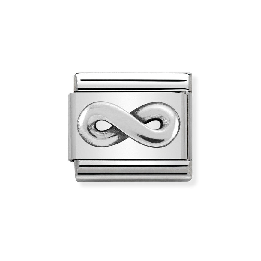 Nomination Classic Silver Infinity Charm - MococoNomination330101/218033497430342Charms and Links