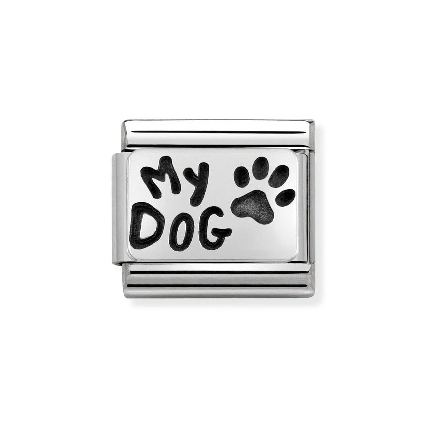 Nomination Classic Silver My Dog Charm - MococoNomination330102/358033497378897Charms and Links